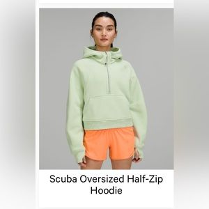 Lululemon Scuba Oversized Half-Zip